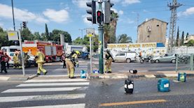 פתח תקווה, צילום: טוויטר: כבאות והצלה לישראל